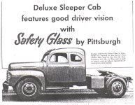 '50 Ford sleeper ad